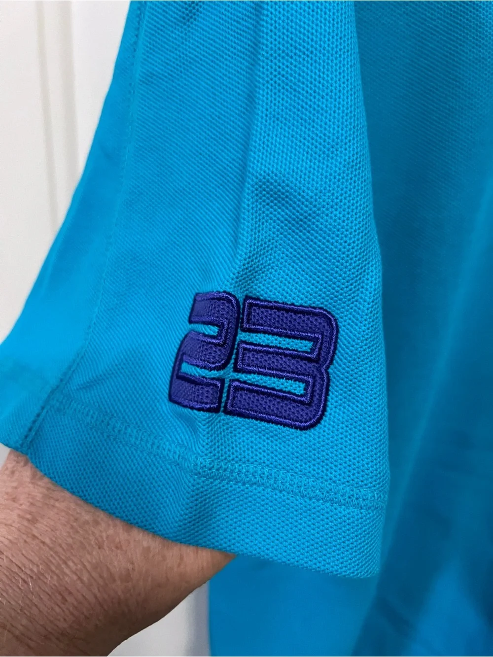 NWT Jordan Jumpman Polo Men’s XXL Blue 23 Logo Short Sleeve 458779-401